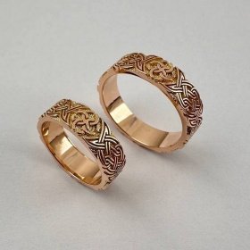 Кольцо Свадебник из золота