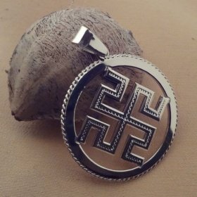 Оберег Родовик Боговник двухсторонний