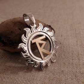 Чертог Раса в Солнышке Золото с серебром