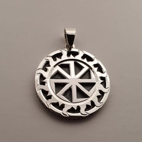 Оберег Коловрат в два уровня