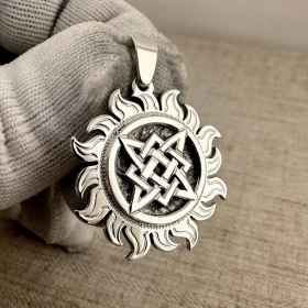 Оберег Звезда Руси\Символ Рода, двухсторонний