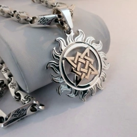 Оберег Звезда Руси в солнышке