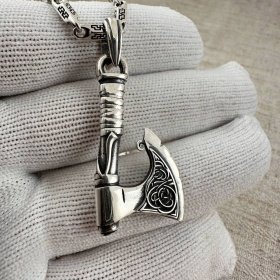 Топорик из серебра 925
