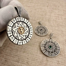 Чертог Орла с Репейником счастья двухсторонний