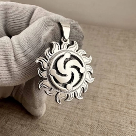 Оберег Символ Рода/Духовная сила Двухсторонний