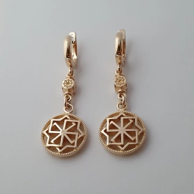 Серьги Молвинец из золота