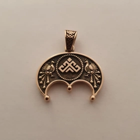 Лунница Рожаница из золота
