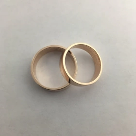 Обручальное кольцо Классическое из золота 585