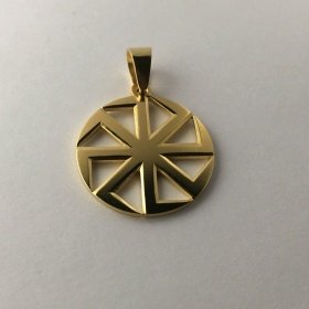 Коловрат из чистого золота