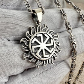 Оберег Колядник в Ярило материал серебро 925